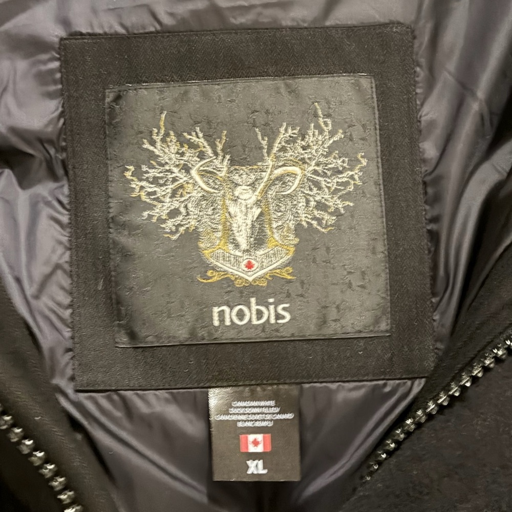Nobis Barry Men's Black Parka size XL, New condition - Picture 2 of 10